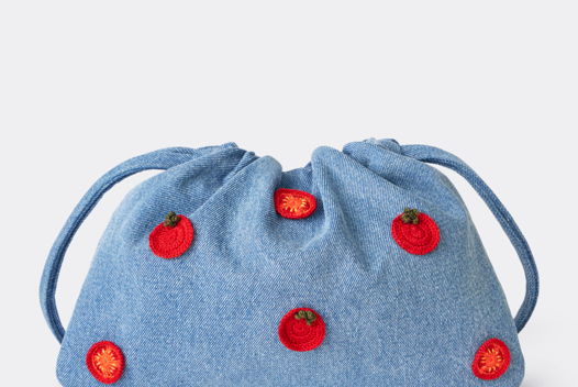сумка из денима Pomodoro