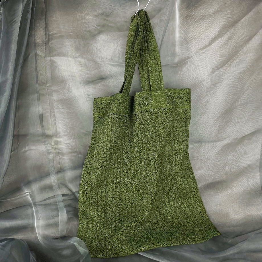 Зеленая сумка-шопер "Крещендо"
