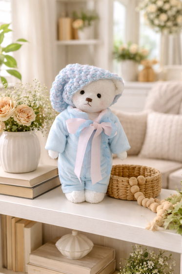 Коллекционный мишка тедди ручной работы. Подарок ребенку