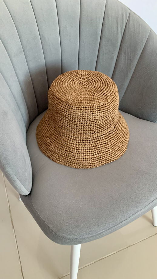 Панама из рафии