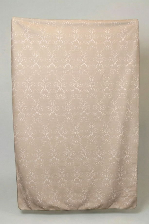 Двусторонний флисовый плед «Бежевый коллаж»  100х150 см для уютных вечеров