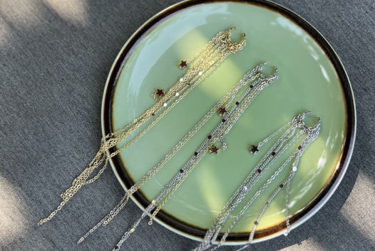 Кафф с цепочками