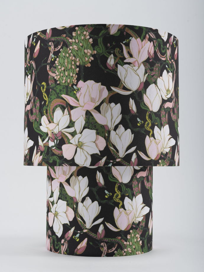 Лампа настольная "Magnolias & Snakes", 30см