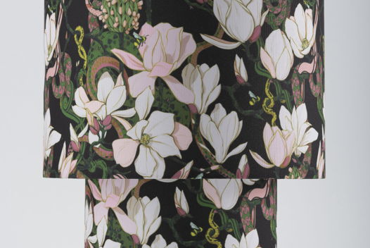 Лампа настольная "Magnolias & Snakes", 30см