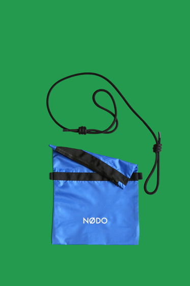 Повседневная сумка через плечо "ØA5 Nylon Ripstop" от NØDO синяя
