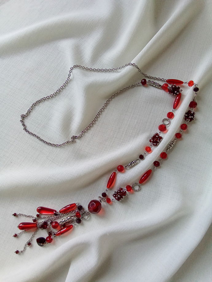 Красный женский сотуар "Красный бархат"