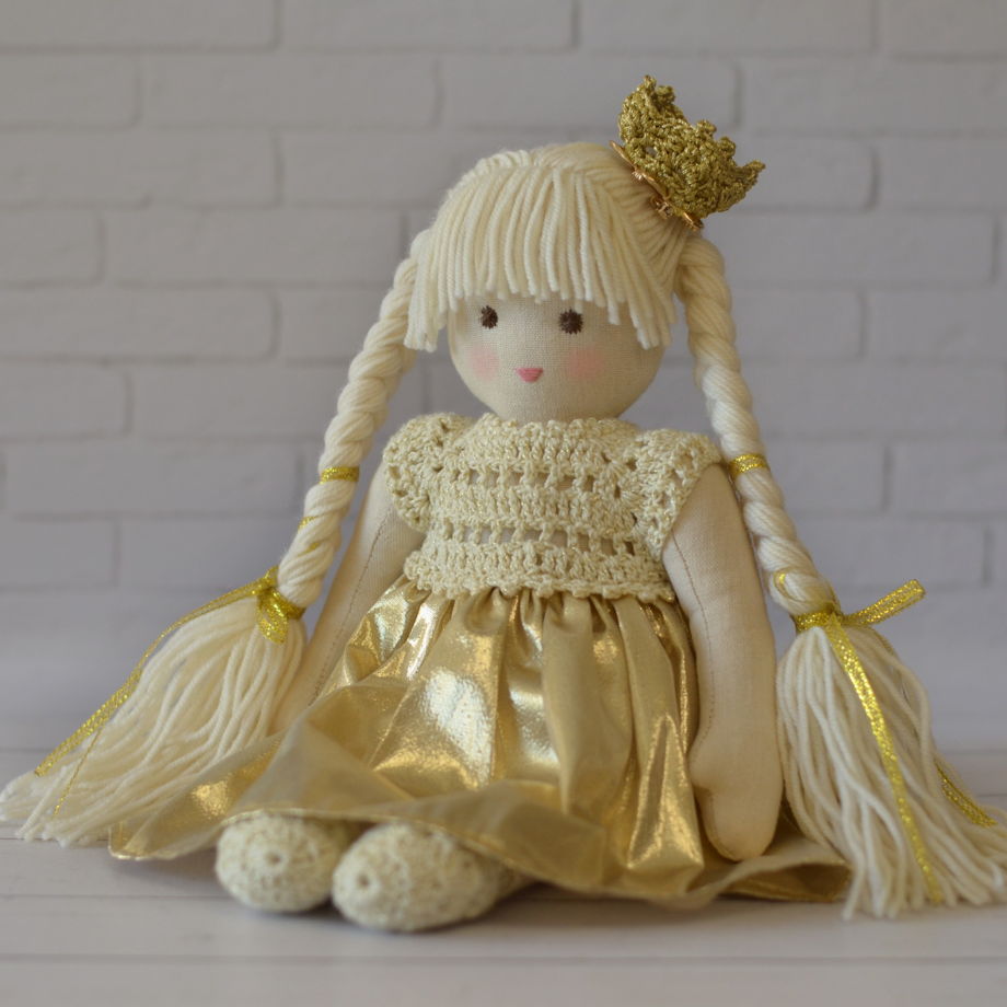 Вальдорфская кукла принцесса, подарок для девочки