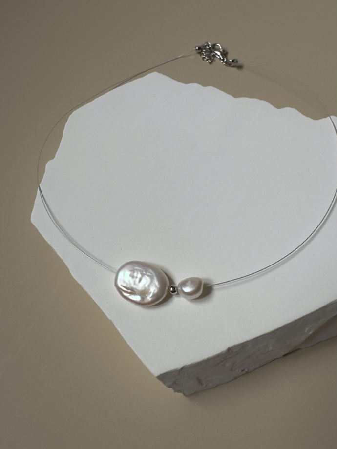 чокер [ lovers ]  с барочным жемчугом