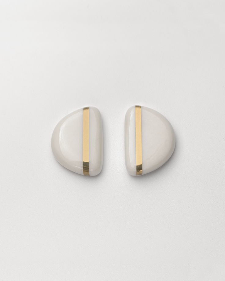 Серьги пусеты «Горизонт»