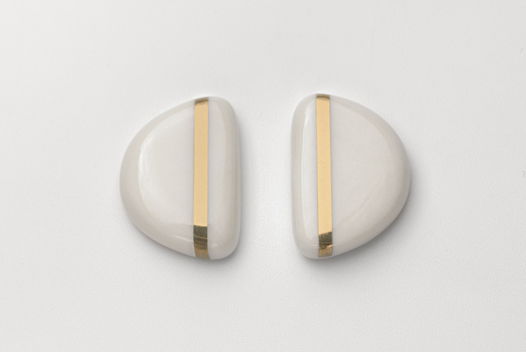 Серьги пусеты «Горизонт»