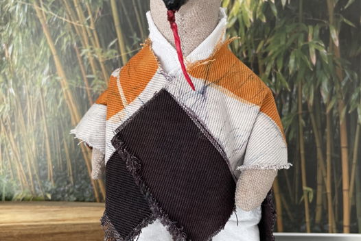 Игрушка ручной работы "Муравьед тамандуа Антуриум Андре"