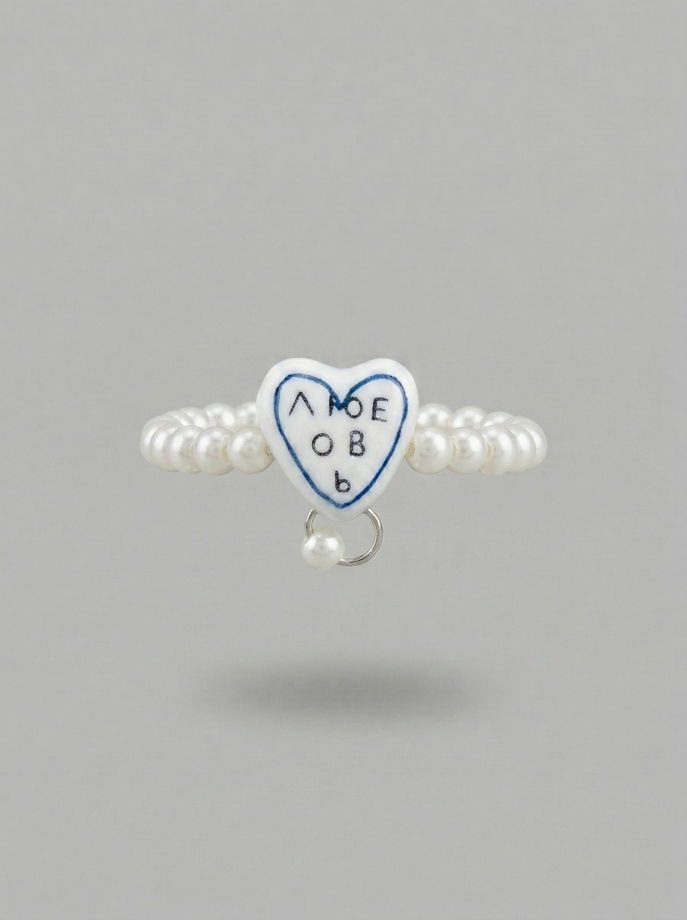 Кольцо из глины двустороннее