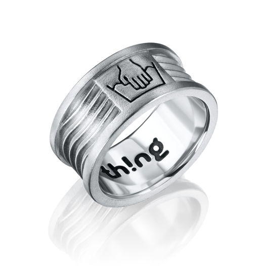 Оригинальное серебряное кольцо STIRKA