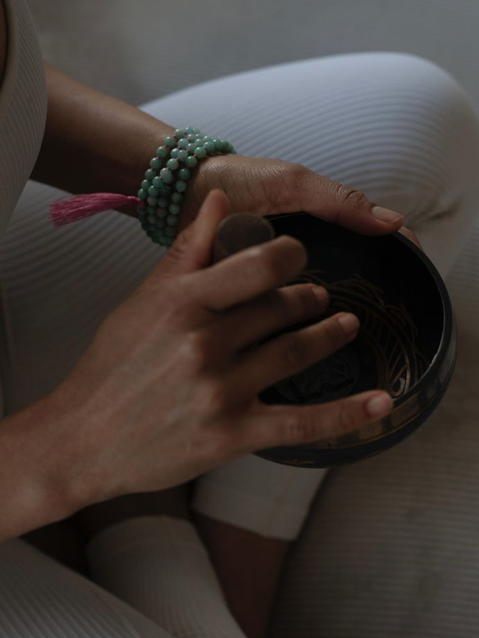 Четки-мала из амазонита 'mala beads'