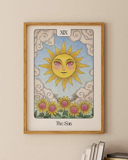 Интерьерный постер "Солнце"