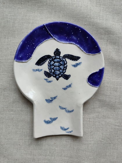 Подставка-держатель для кухонной утвари "Морская черепаха"