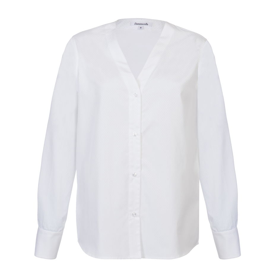 Белая блузка-рубашка "Frost"