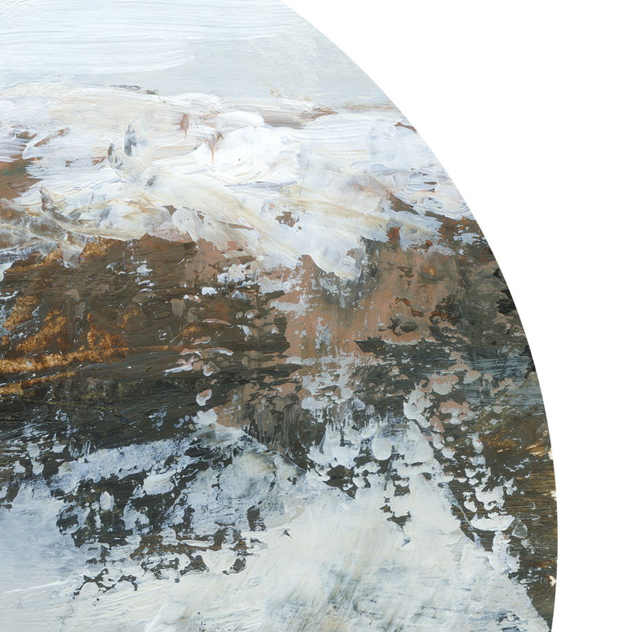 Постер с атмосферным пейзажем "Бурные волны", 60х90 см