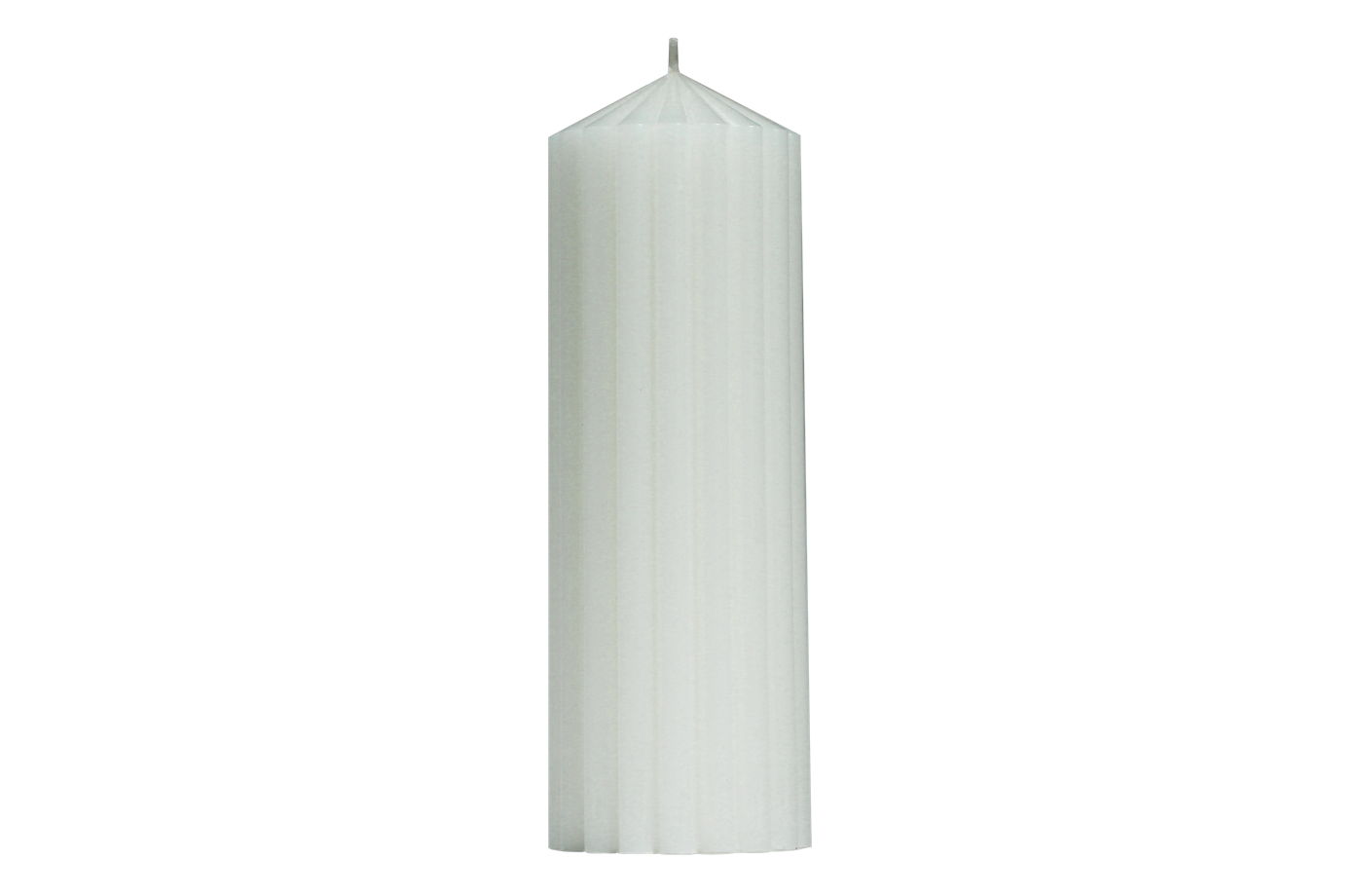 Декоративная фактурная свеча SIGIL 210*70 цвет Белый
