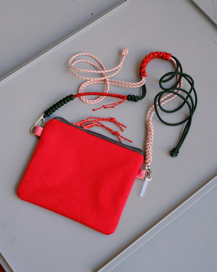 СУМКА КРАСНАЯ KNOTTY WORKSHOP RED BAG
