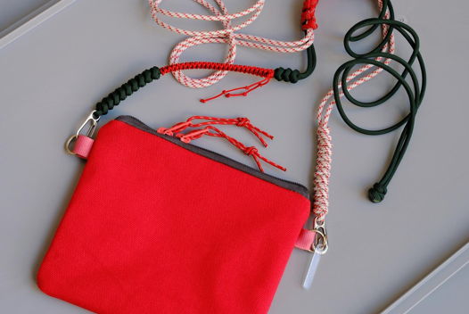 СУМКА КРАСНАЯ KNOTTY WORKSHOP RED BAG