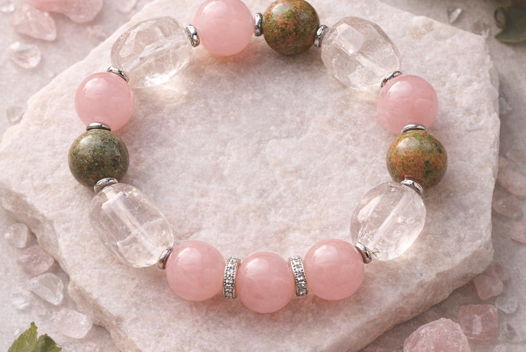 Браслет «Розовый рассвет»