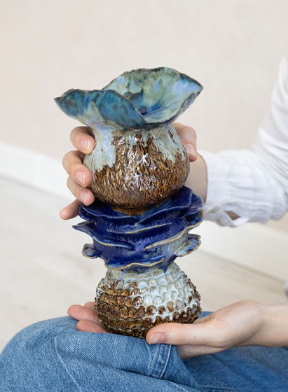 Керамическая ваза «Противоположность»