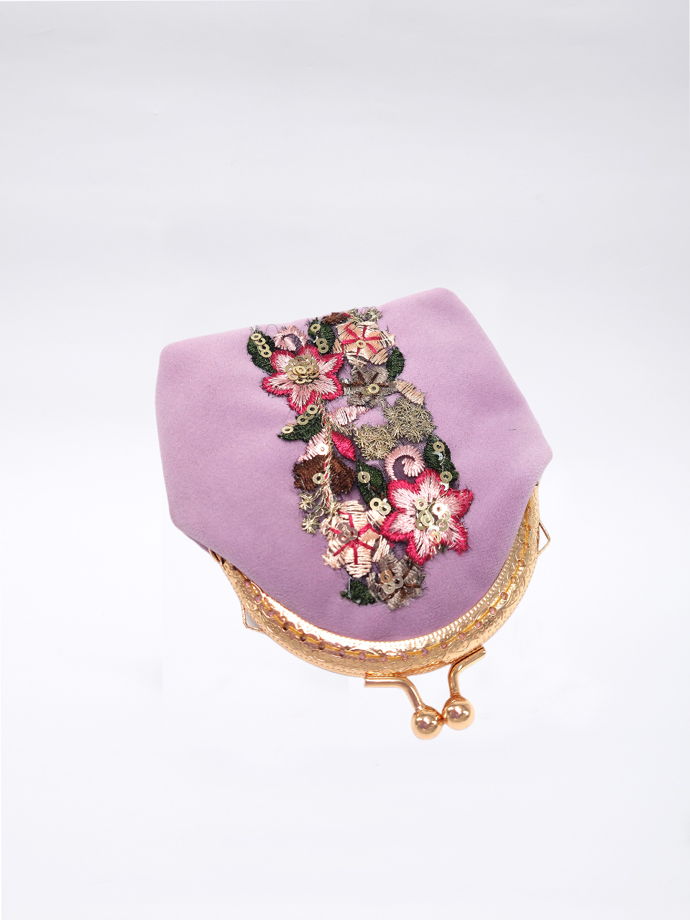 Женский кошелек велюр