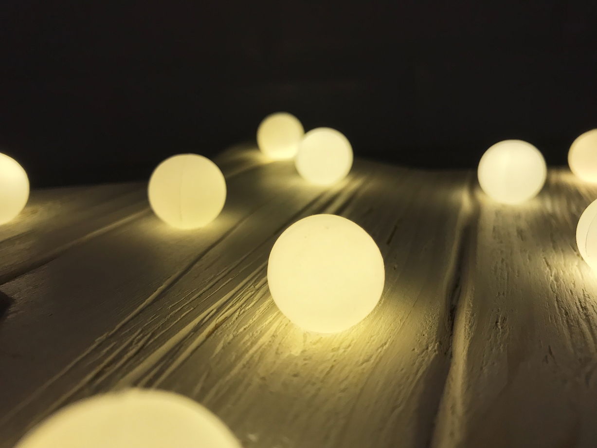 ОБЛАКО  — Авторский светильник, ночник из дерева ручной работы
