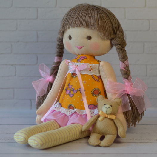 Вальдорфская кукла, подарок для девочки