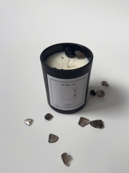 cвеча  [ full Moon ] с раухтопазом