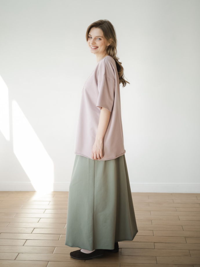 Юбка на резинке лавр