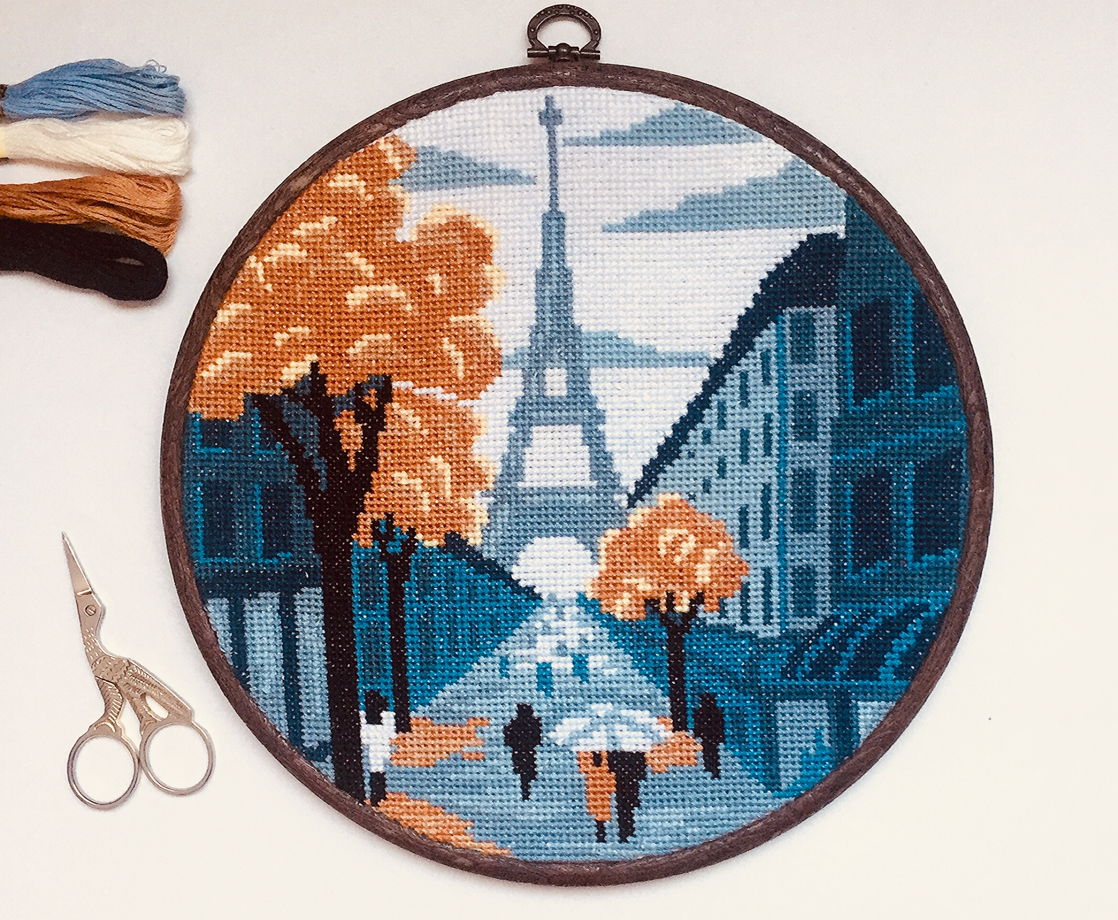 Настенное панно «Осень в Париже»