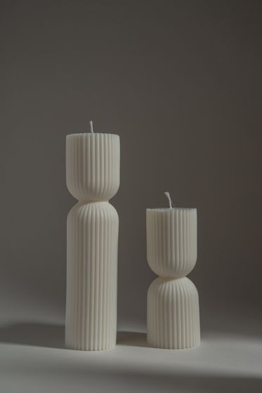 Набор формовых свечей ручной работы "Pillarlight"