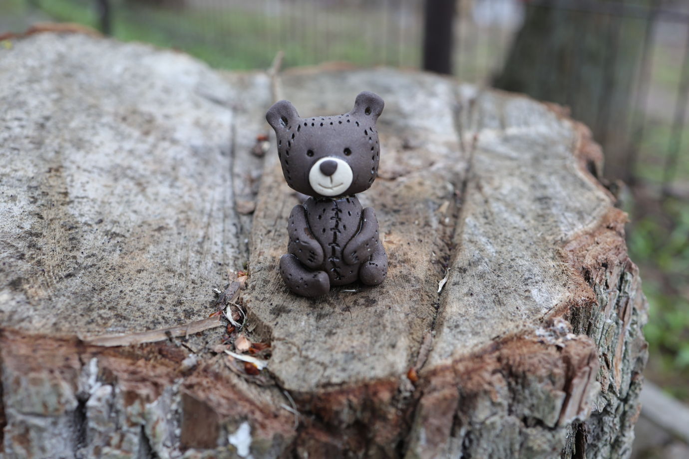 керамическая фигурка Маленький Мишка