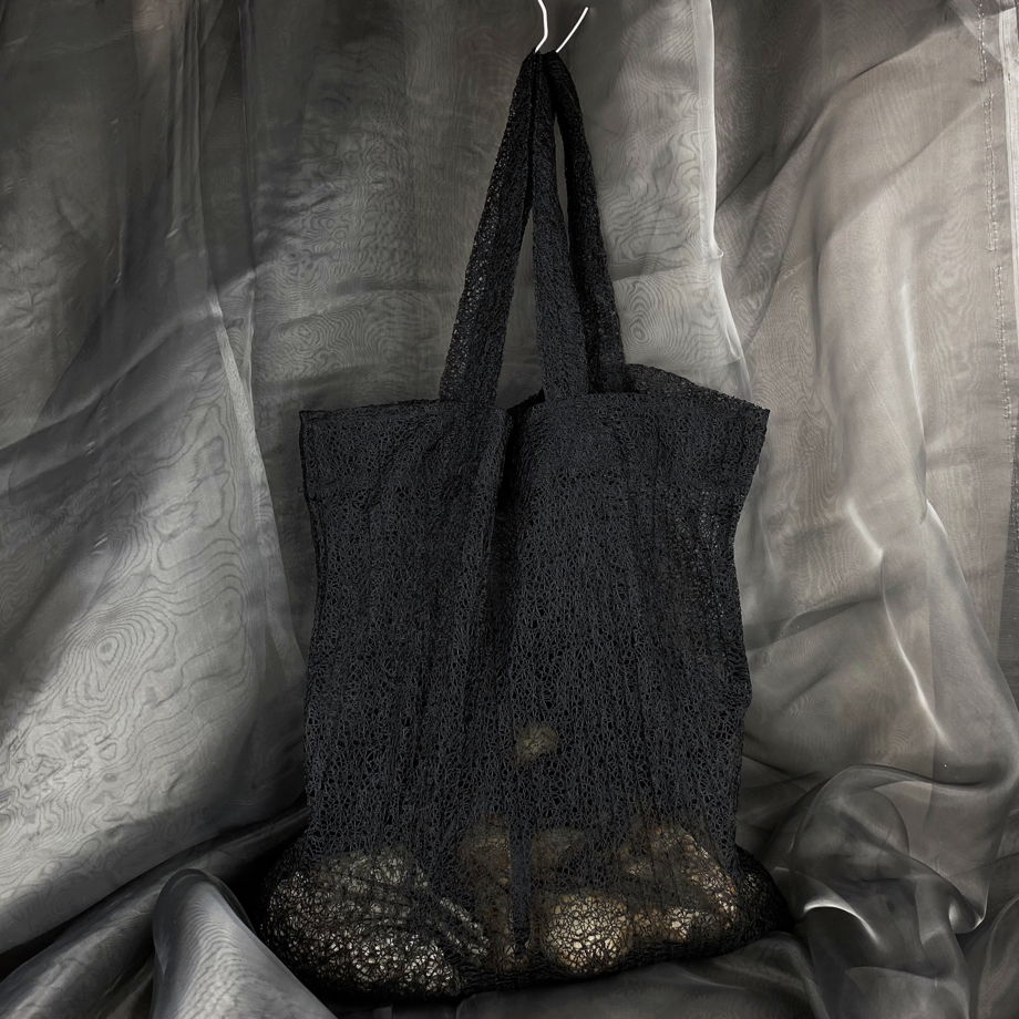 Черная сумка-шопер "Крещендо"