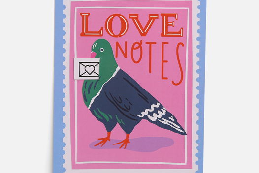 Открытка "Love notes" интерактивная от Вьюнчик, с конвертом, 14,8х10,5 см (А6)