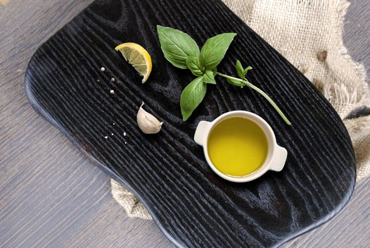 Черная доска из дуба для разделки и подачи "DARK ALE"