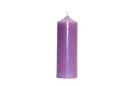 Декоративная свеча SIGIL гладкая 170*60 цвет Сиреневый