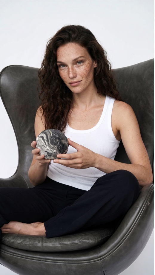 шкатулка [ la Luna ]  серая