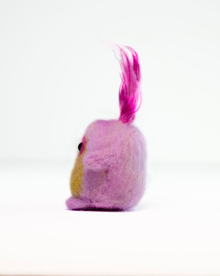 Шерстяной миниатюрный Тоши с шелковыми волосами
