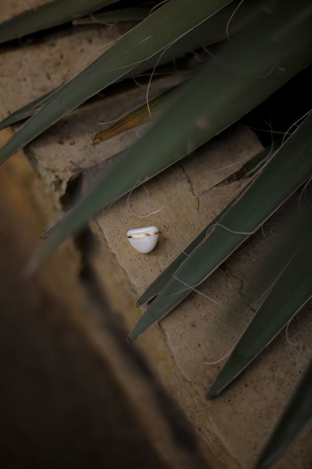 Серьги пусеты «Горизонт»