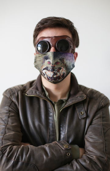 Многоразовая маска "Пасть"
