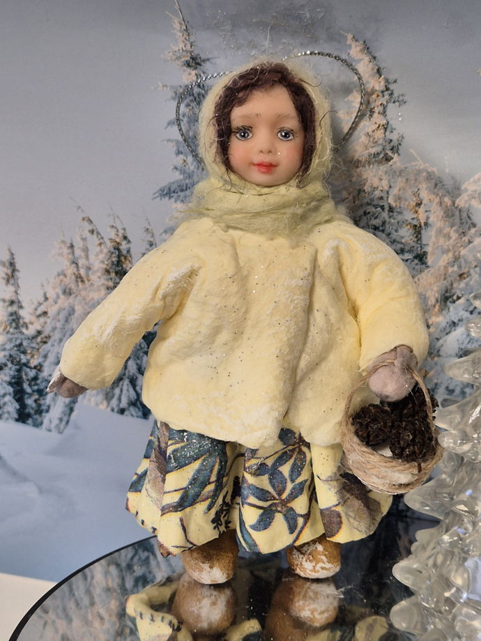 Ватная игрушка, около 12 см