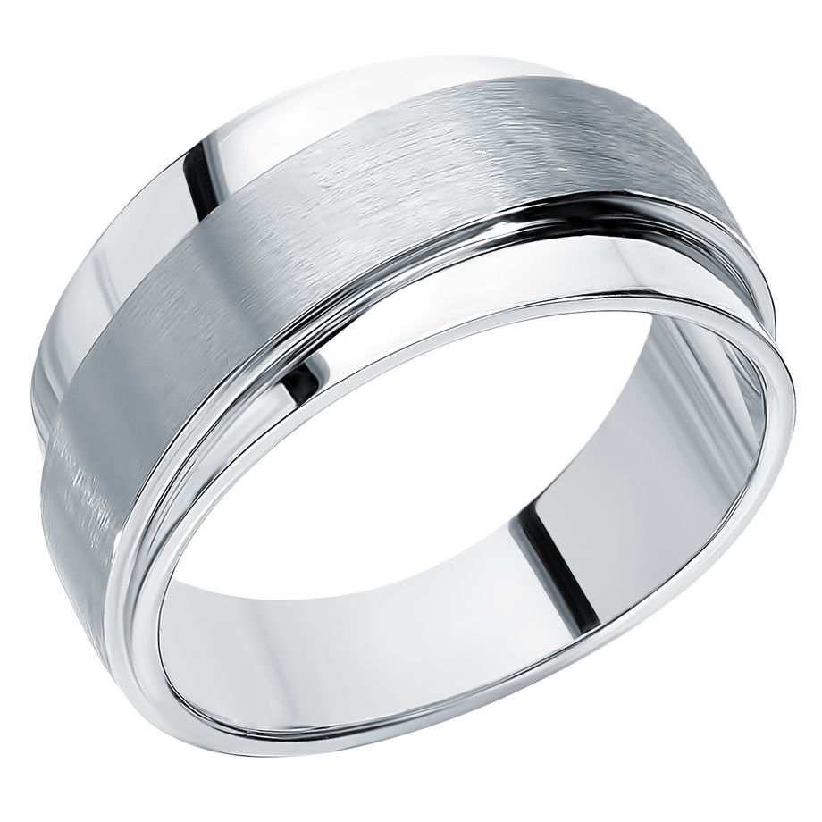Серебряное кольцо "Шаг"