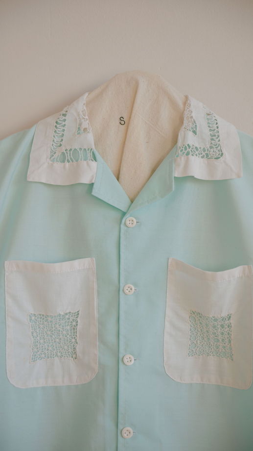 Рубашка из Антикварных Подзоров/Old Gold Short Sleeve Shirt