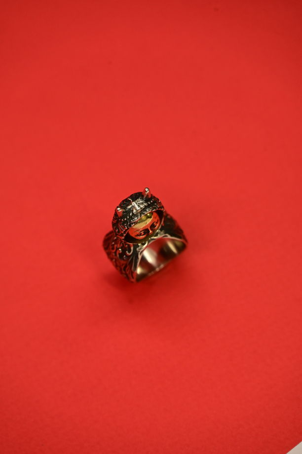 Кольцо "Киса в кичке"