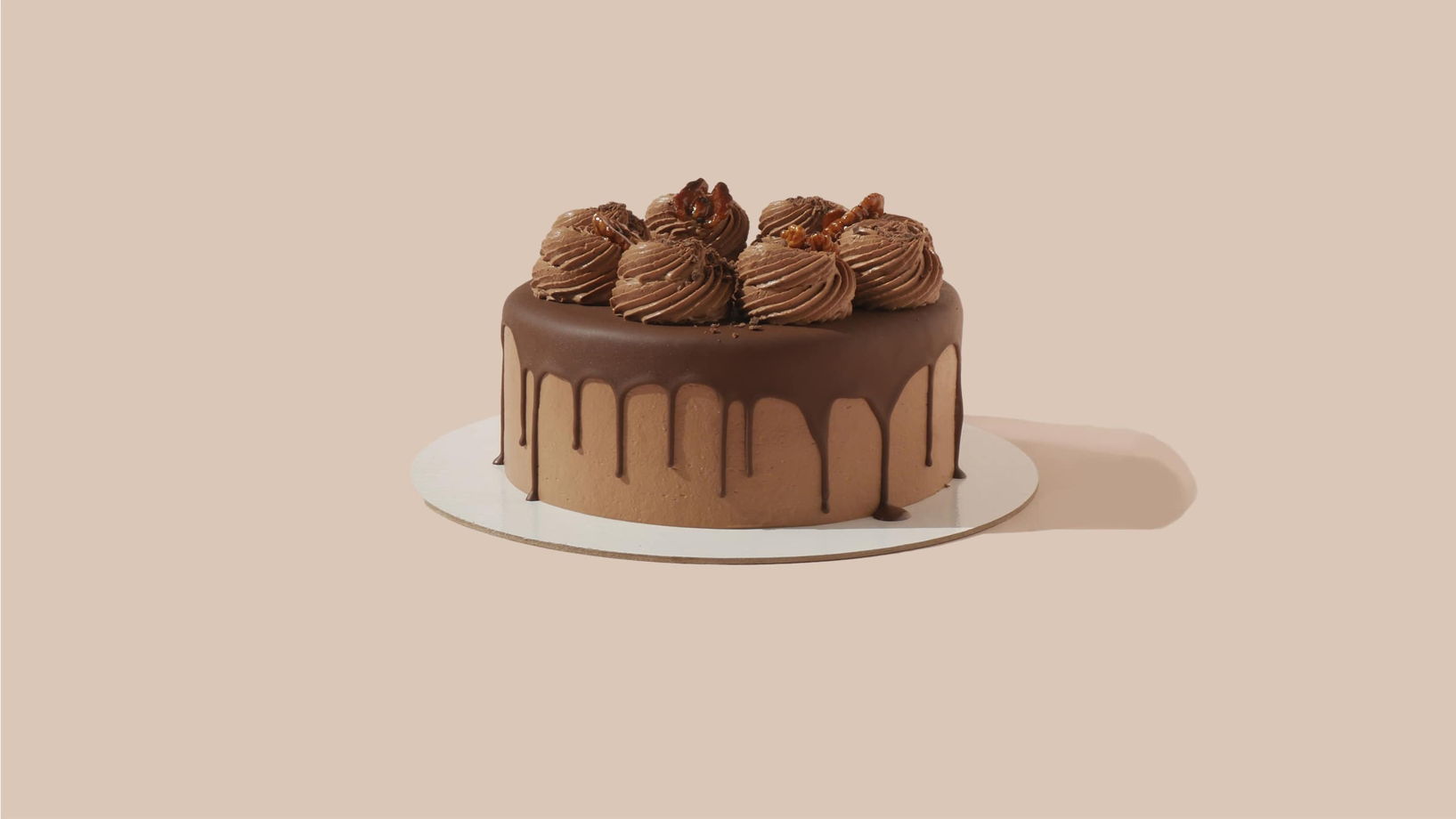 Безглютеновый веганский торт "Шоколадный Брауни"