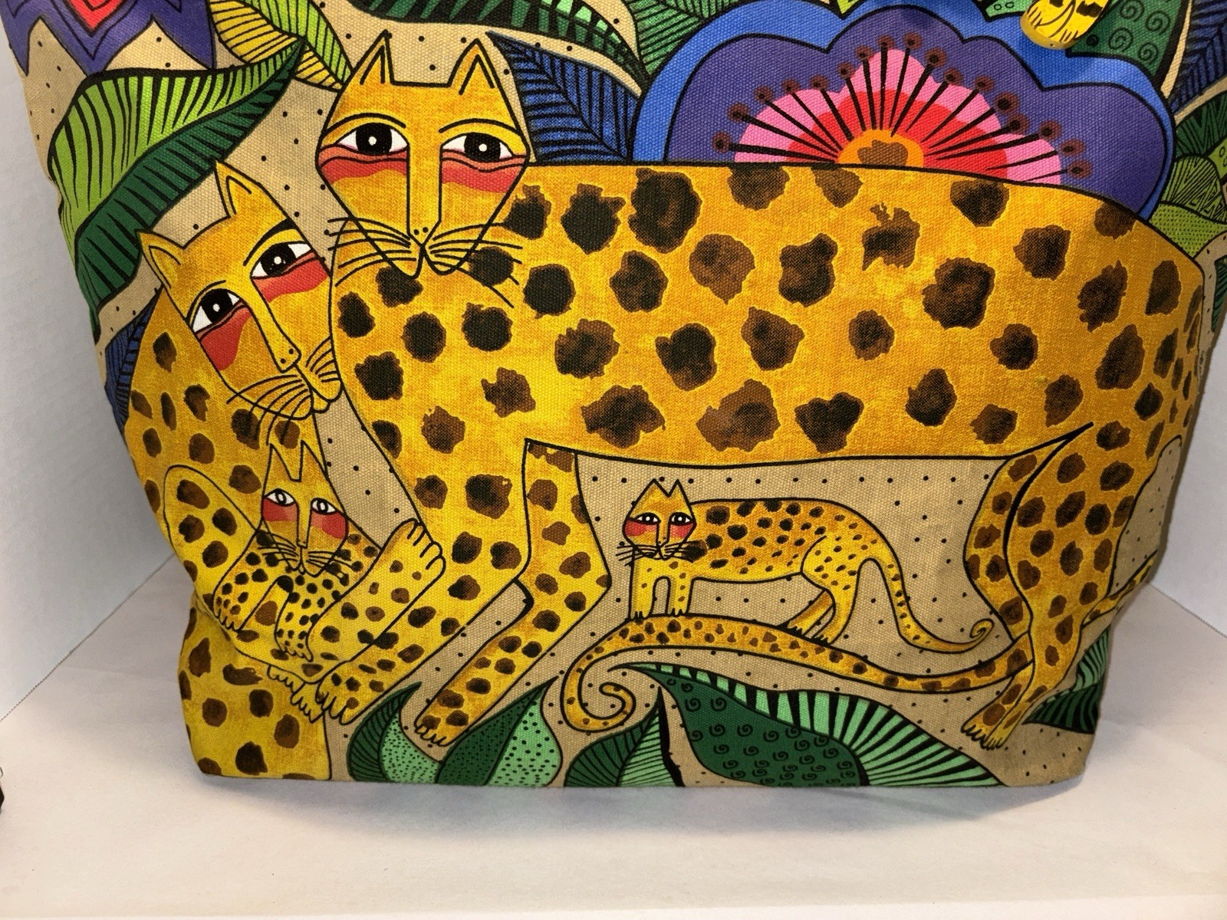 Сумка-тоут Laurel Burch "Леопарды"