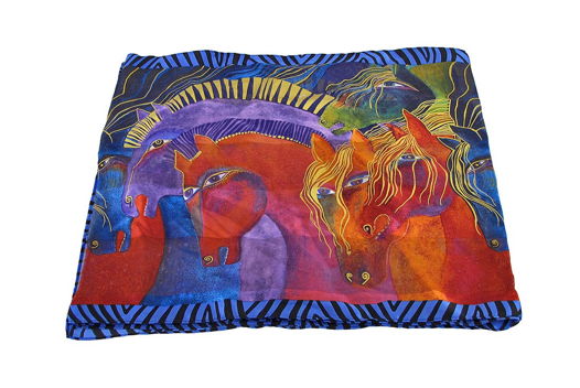 Шёлковый шарф Laurel Burch "Дикие скакуны" (Wild Stallions)